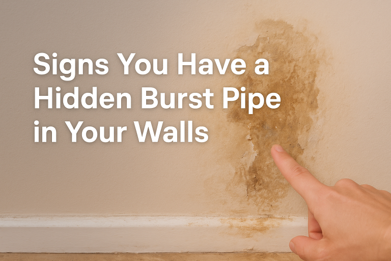 Signs You Have a Hidden Burst Pipe in Your Walls