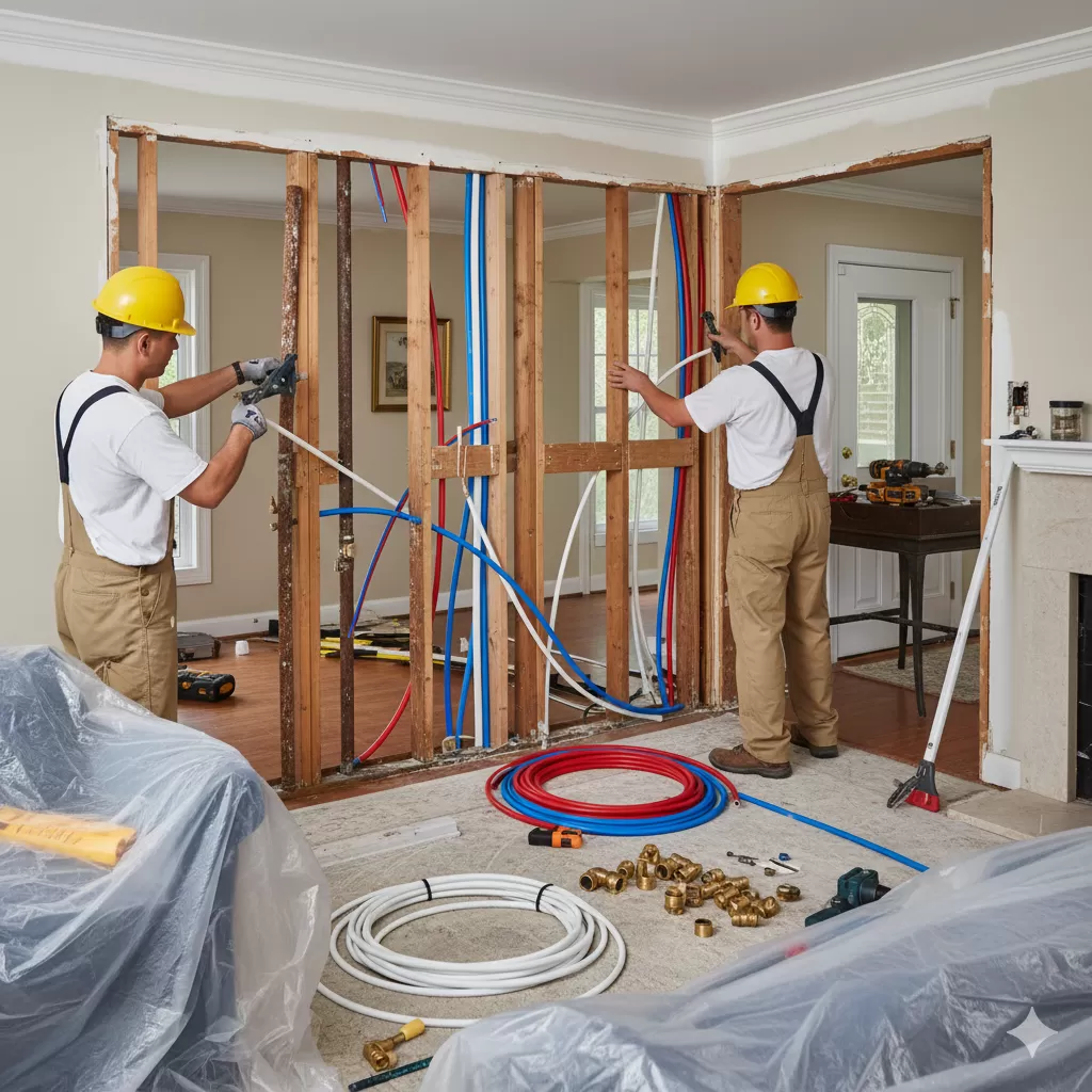 How Much Does It Cost to Replumb a House?